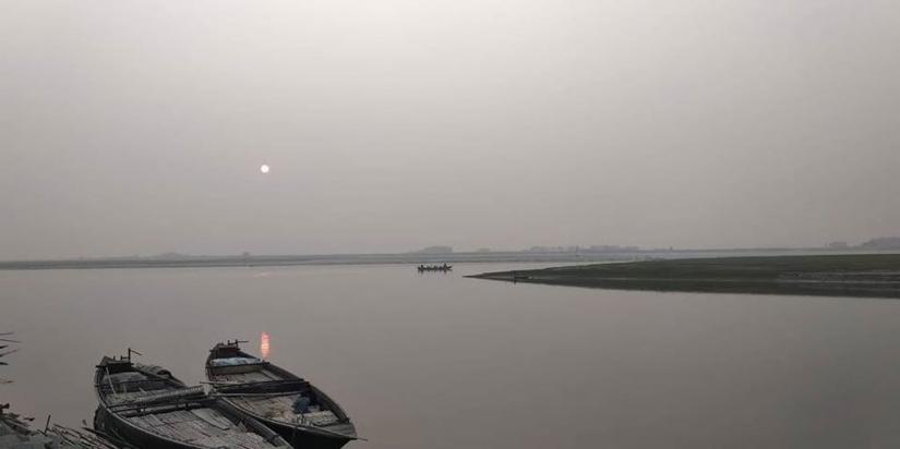 The locals are unable to travel by boat, which frequently get stuck on the new chars that turned up on the Jamuna River in Tangail`s Bhuapur upazila. File Photo