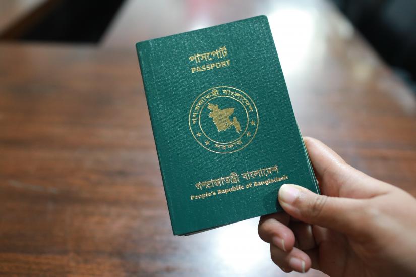 A general view of Bangladeshi passport. SAZZAD HOSSAIN/File Photo