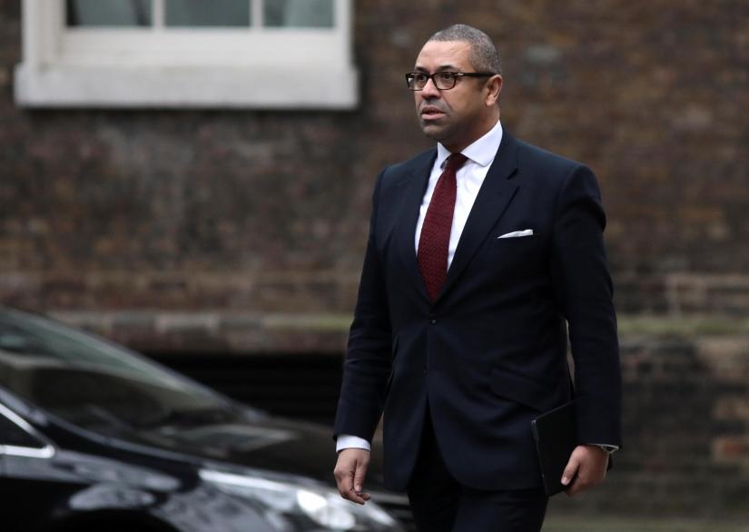 James Cleverly arrives at 10 Downing Street, London, Britain January 8, 2018. REUTERS/Simon Dawson SIMON DAWSON March 31, 2019 REUTERS/File Photo