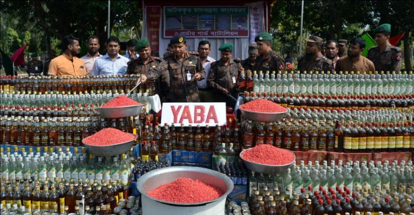 In 2018, 125,000 criminals were arrested for drug related crimes with more than 100,000 cases lodged. During this time, 320 million pieces of yaba were recovered. FILE PHOTO