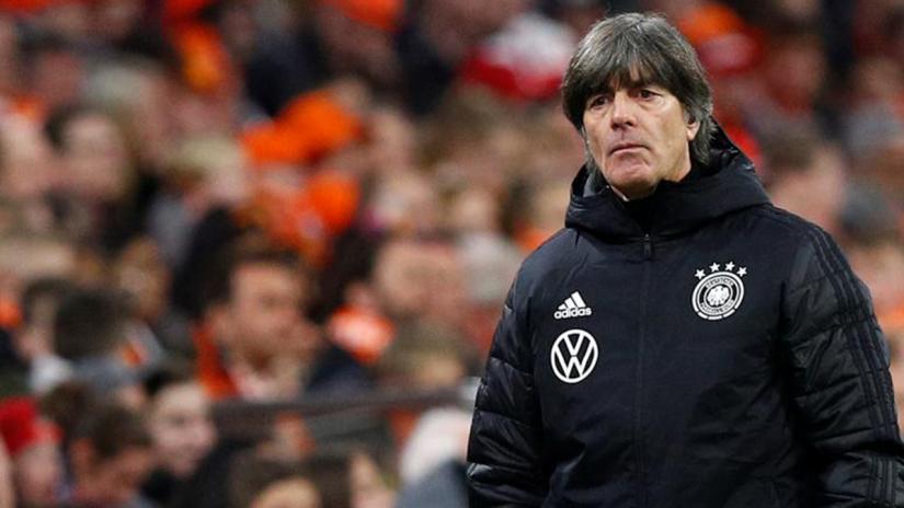 Germany coach Joachim Loew during the match against Netherlands at Johan Cruijff ArenA, Amsterdam, Netherlands on Mar 24, 2019. REUTERS/File Photo