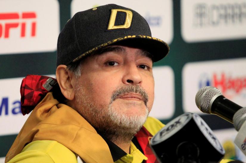 Diego Maradona. REUTERS/File Photo