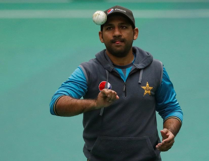 Pakistan`s Sarfaraz Ahmed during nets - ICC Cricket World Cup - Pakistan Nets - Emirates Old Trafford, Manchester, Britain - June 15, 2019. Reuters/File Photo