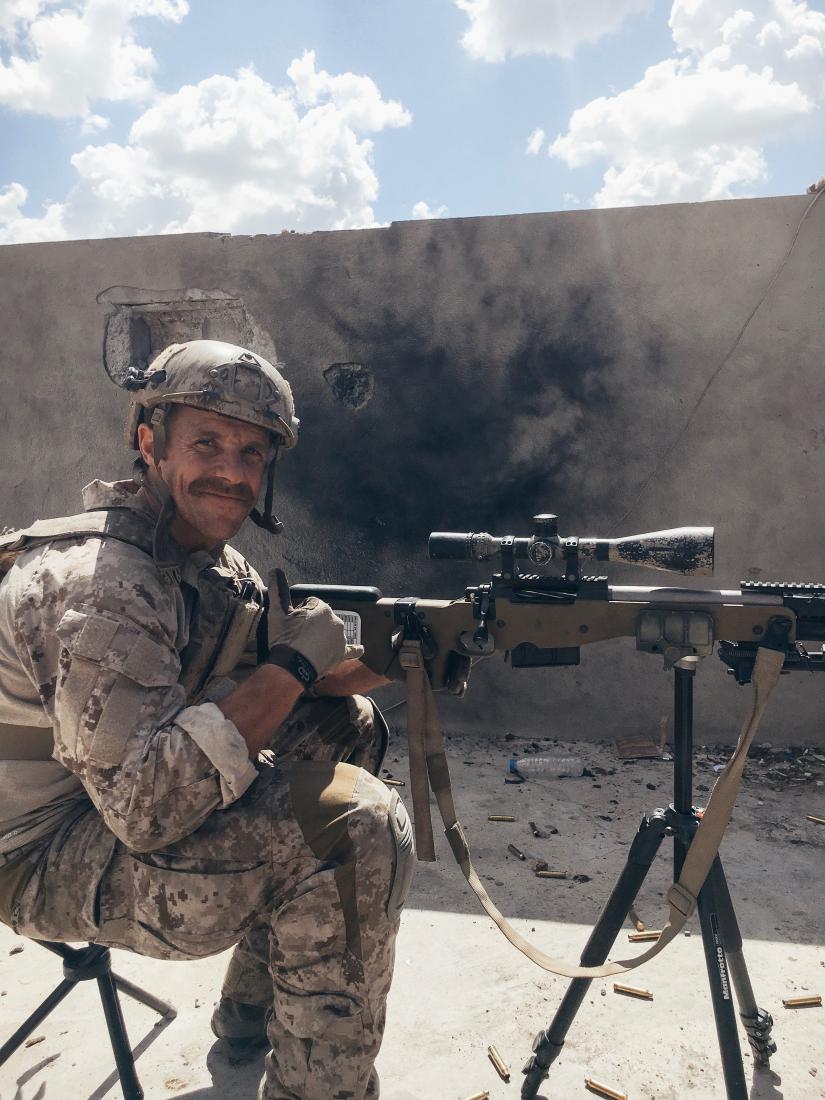U.S. Navy SEAL Special Operations Chief Edward Gallagher, charged with war crimes in Iraq, is shown in this undated photo provided May 24, 2019. Courtesy Andrea Gallagher/Handout via REUTERS