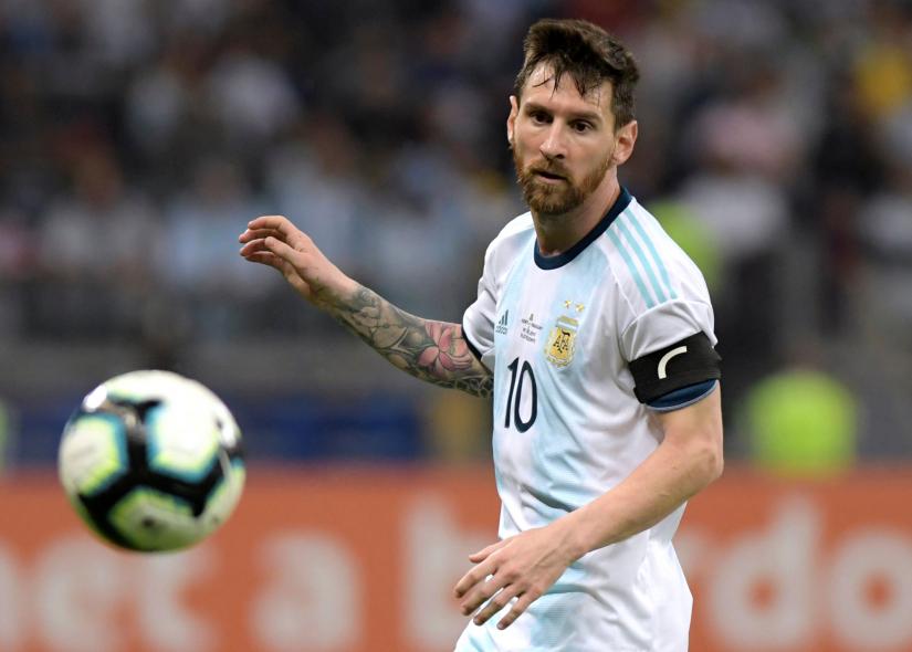 Copa America Brazil 2019 - Group B - Argentina v Paraguay - Mineirao Stadium, Belo Horizonte, Brazil - June 19, 2019 Argentina`s Lionel Messi in action REUTERS
