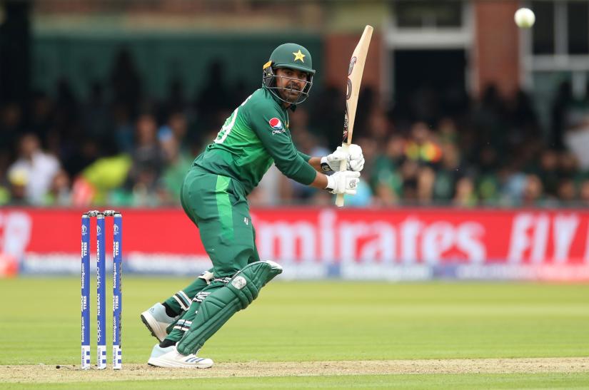 ICC Cricket World Cup - Pakistan v South Africa - Lord`s Cricket Ground, London, Britain - June 23, 2019 Pakistan`s Haris Sohail in action. Action Images via Reuters