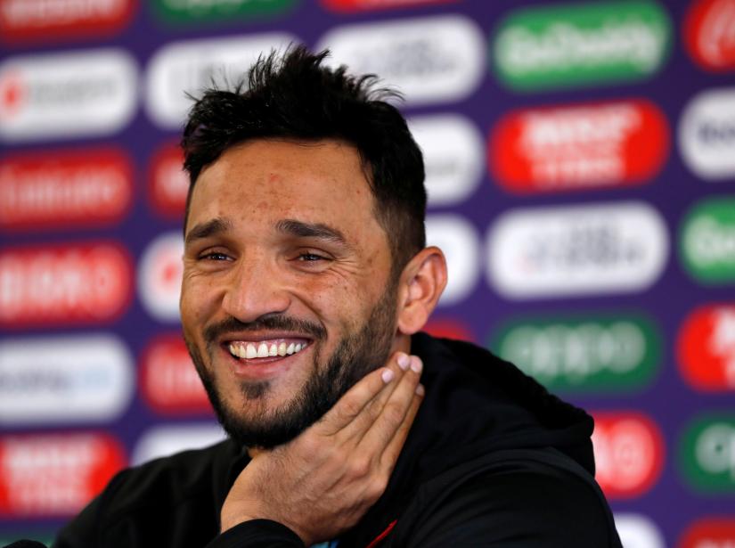 Cricket - ICC Cricket World Cup - Afghanistan Press Conference - Old Trafford, Manchester, Britain - June 17, 2019 Afghanistan`s Gulbadin Naib during a press conference Action Images via Reuters