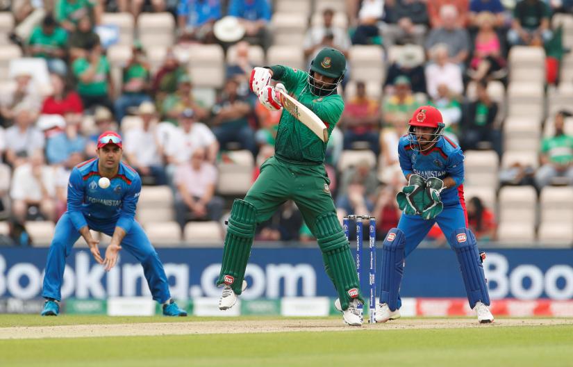 Cricket - ICC Cricket World Cup - Bangladesh v Afghanistan - The Ageas Bowl, Southampton, Britain - June 24, 2019 Bangladesh`s Tamim Iqbal in action Action Images via Reuters