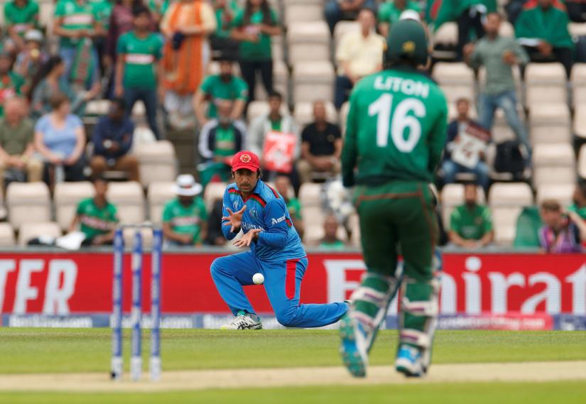 ICC Cricket World Cup - Bangladesh v Afghanistan - The Ageas Bowl, Southampton, Britain - June 24, 2019 Afghanistan`s Asghar Afghan in action Action Images via Reuters