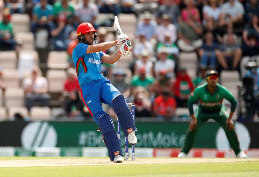 Cricket - ICC Cricket World Cup - Bangladesh v Afghanistan - The Ageas Bowl, Southampton, Britain - June 24, 2019 Afghanistan`s Rahmat Shah in action Action Images via Reuters