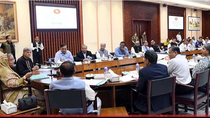 A weekly meeting of the ECNEC is held in the city’s Sher-e-Bangla Nagar on Tuesday (Jun 25) with ECNEC Chairperson and Prime Minister Sheikh Hasina in the chair