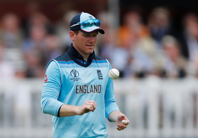 Cricket - ICC Cricket World Cup - England v Australia - Lord`s Cricket Ground, London, Britain - June 25, 2019 England`s Eoin Morgan Action Images via Reuters
