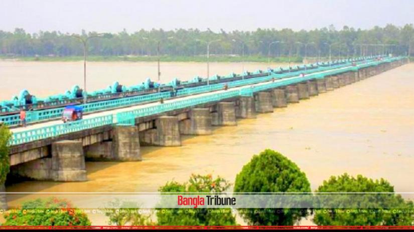 All 44 sluice gates at the Teesta barrage have been opened as the water level continues to rise.