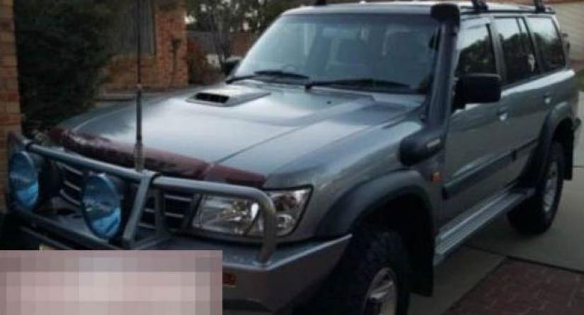 An image of the 4x4 released by police during the search - the number plate can no longer be shown. Photo:QUEENSLAND POLICE