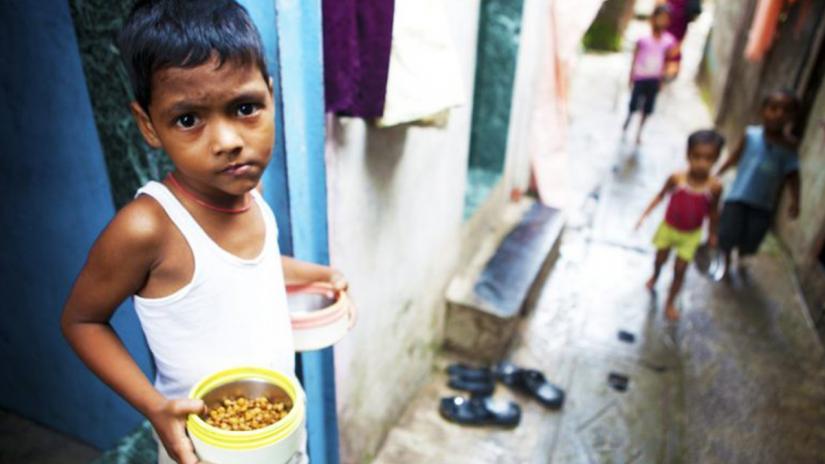According to a UN report Bangladesh has been able to reduce the number of severely food insecure population but still one in every six person is undernourished and does not have access to sufficient food. PHOTO: UNICEF