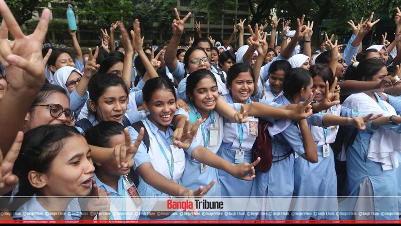 The girls are leading in eight of the ten boards in this year’s Higher Secondary Certificate and equivalent results.