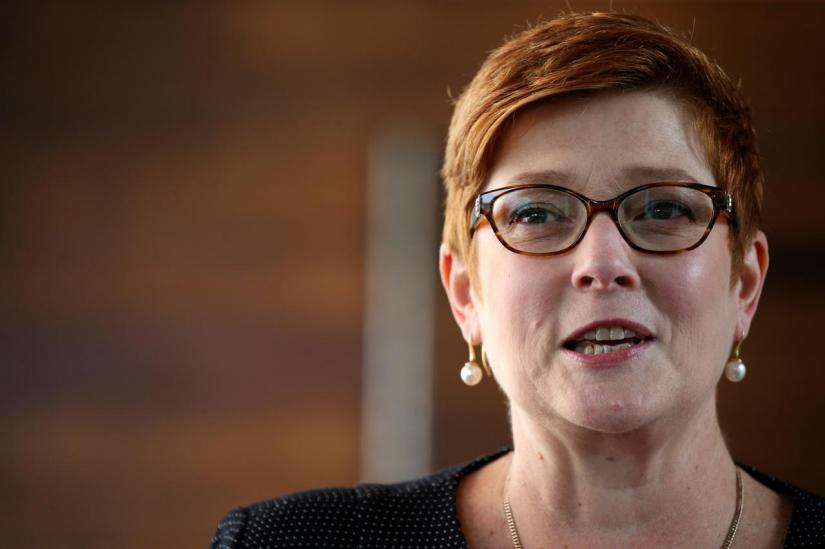Australia`s Foreign Minister Marise Payne speaks during a news conference at Australian Embassy in Bangkok, Thailand, Jan 10, 2019. REUTERS/File Photo
