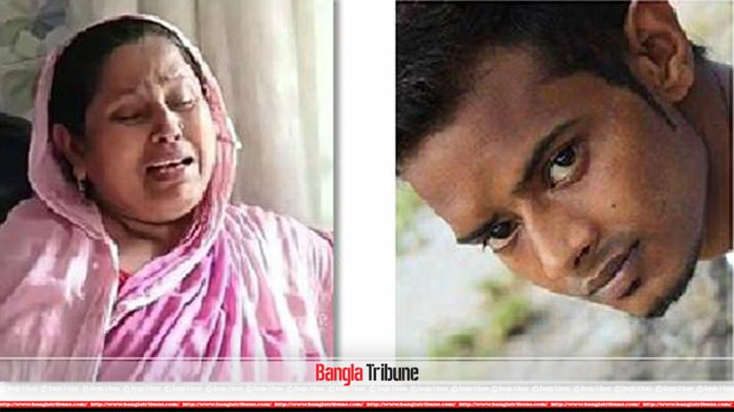 A combination of file photos show Shahida Begum (L) and Sabbir Ahmed Nayan alias Nayan Bond.
