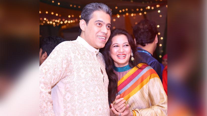 Bikalpa Dhara Joint Secretary General Mahi B Chowdhury and his wife Ashfah Huq. Facebook