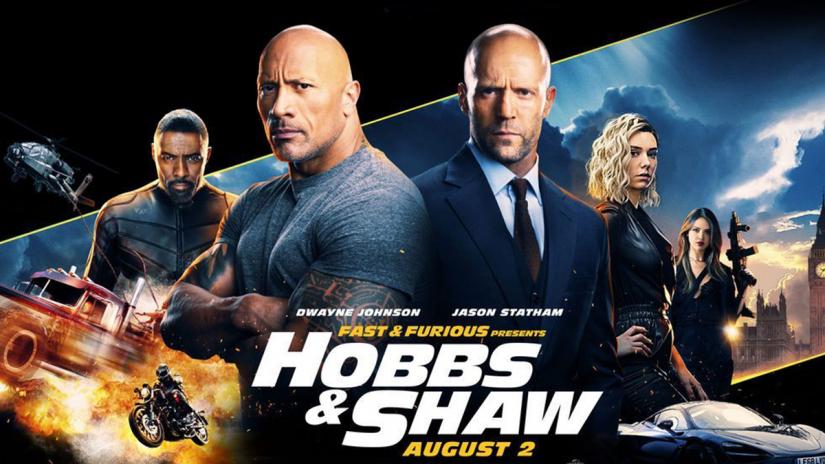 Movie poster of `Fast & Furious Presents: Hobbs & Shaw`