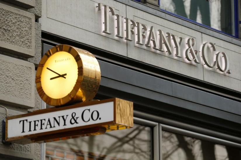 A Tiffany & Co logo is seen outside the store REUTERS/File Photo
