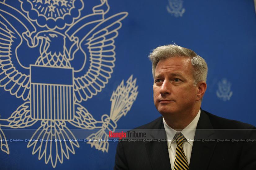 US Ambassador-at-Large to Monitor and Combat Trafficking in Persons John Cotton Richmond PHOTO/Nashirul Islam