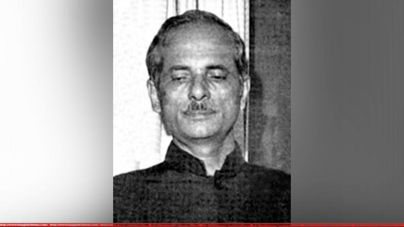 Abdur Rab Serniabat, then-Water Resources Minister, who was also assassinated with Bangabandhu Sheikh Mujibur Rahman and his family  on the night of Aug 15 in 1975.