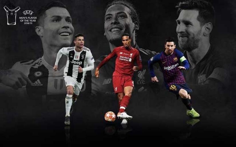 Van Dijk, Messi and Ronaldo vie for UEFA Player of the Year award