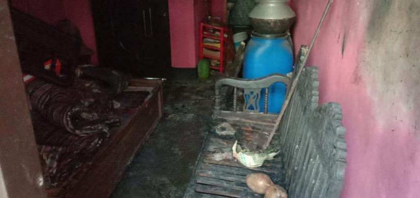 On Saturday, four persons received burn injuries following an explosion at a residential house in the Kathra Mandalbari area in Gazipur.