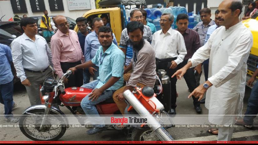 Dhaka North City Corporation (DNCC) has added fogger machines to motorcycles and pick-up vans to kill mosquitoes.
