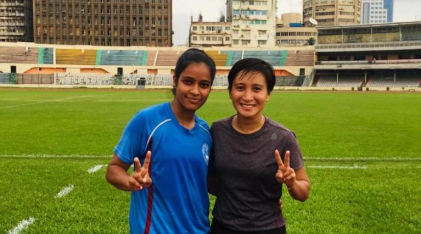 Former women’s footballer Joya Chakma is set to become the first Bangladeshi female international football referee while Salma Islam is set to become an assistant referee.