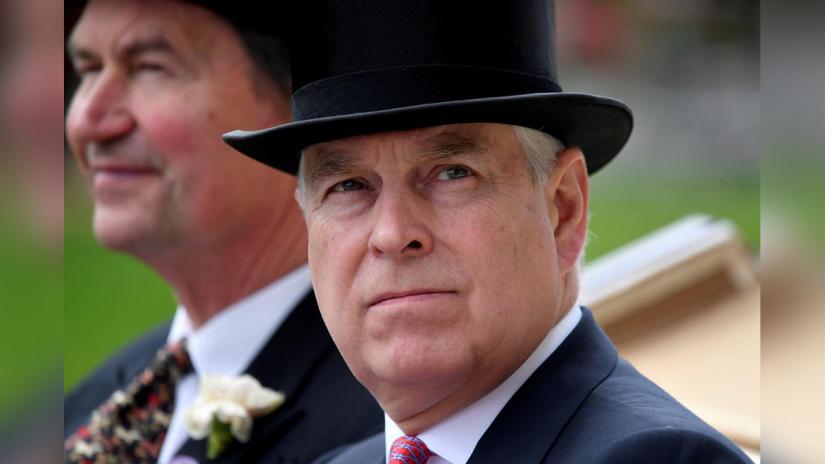 FILE PHOTO: Horse Racing - Royal Ascot - Ascot Racecourse, Ascot, Britain - June 20, 2019 Britain`s Prince Andrew arrives by horse and carriage on ladies day. REUTERS