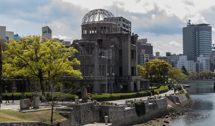 Hiroshima’s Peace Dome was one of very few buildings still standing after the 1945 bomb struck. UNSPLASH