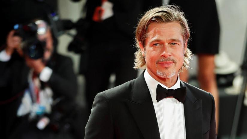 The 76th Venice Film Festival - Screening of the film `Ad Astra` in competition - Red Carpet Arrivals - Venice, Italy, August 29, 2019 - Actor Brad Pitt poses. REUTERS