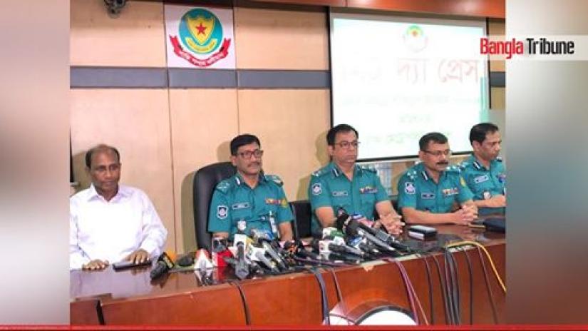 Newly-appointed Commissioner of Dhaka Metropolitan Police (DMP) Md Shafiqul Islam at the meet the press event at DMP Media Center on Sunday, September 15, 2019.