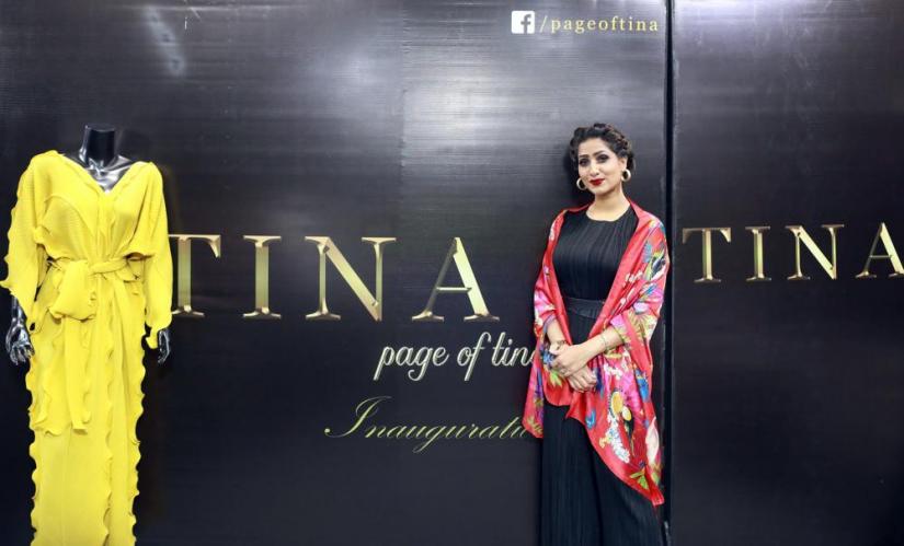 The online store ‘TINA’ was launched on Tuesday (Sept 17) amidst many celebrities in attendance.