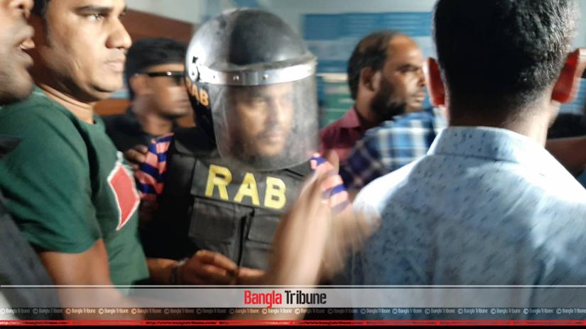 Khaled Mahmud Bhuiyan, who was arrested on Wednesday (Sept 18) from his residence for running an illegal casino inside a sports club in Dhaka, has been now brought to the Gulshan police station.