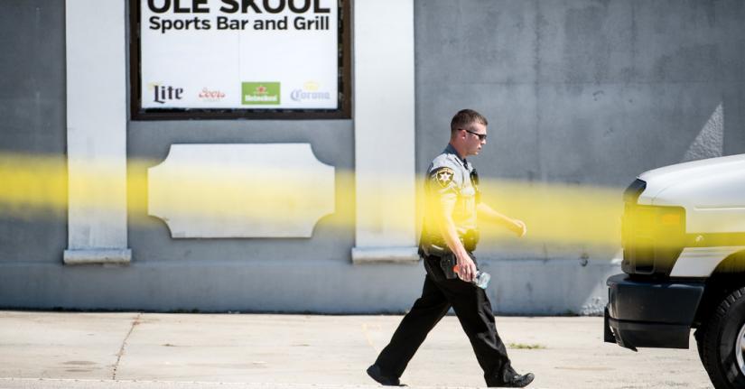 Two people were killed and nine others injured in a shooting early Saturday morning at a sports bar near Lancaster, South Carolina.