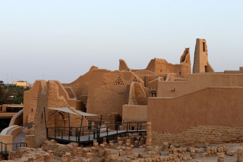 Renovated buildings at the historic city of Diriyah, a UNESCO World Heritage Site, are pictured in Riyadh, Saudi Arabia, September 27, 2019. REUTERS
