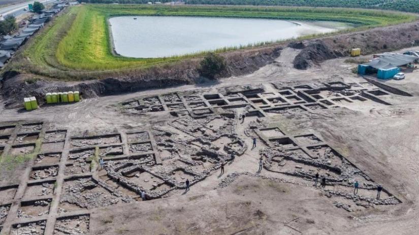 The remains of a 5,000-year-old city have been discovered in Israel - the largest and oldest such find in the region.