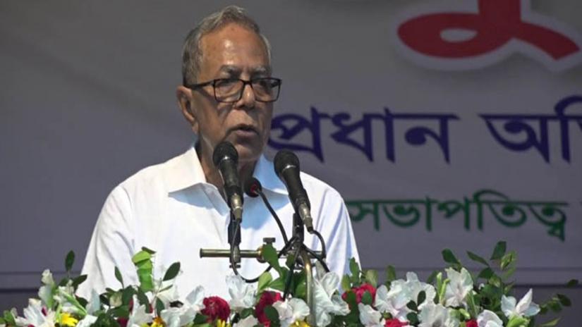 President Abdul Hamid inaugurated the Independence 1971 memorial at Tarail Upazila, Kishoreganj on Wednesday (Oct 9). 