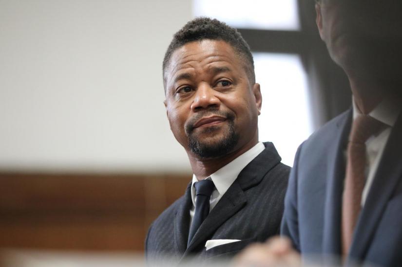 Actor Cuba Gooding Jr. appears in New York State Criminal Court in the Manhattan borough of New York, US, Oct 10, 2019. Alec Tabak/Pool via REUTERS