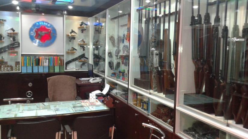 A general view of a gun shop in  Dhaka. FACEBOOK
