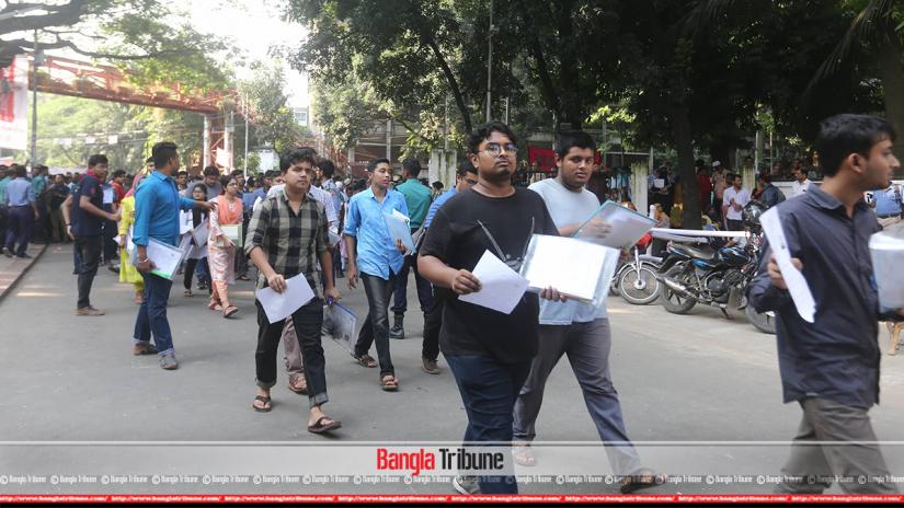 Admission tests at Bangladesh University of Engineering and Technology (BUET) for the academic year 2019-20 has begun from Monday (Oct 14) morning.