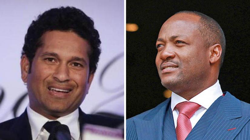 Combination of Reuters file photos show India batting great Sachin Tendulkar (left) and West Indies batsman Brian Lara.