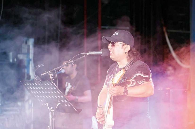 File photo of Ayub Bachchu performing at a concert | Facebook