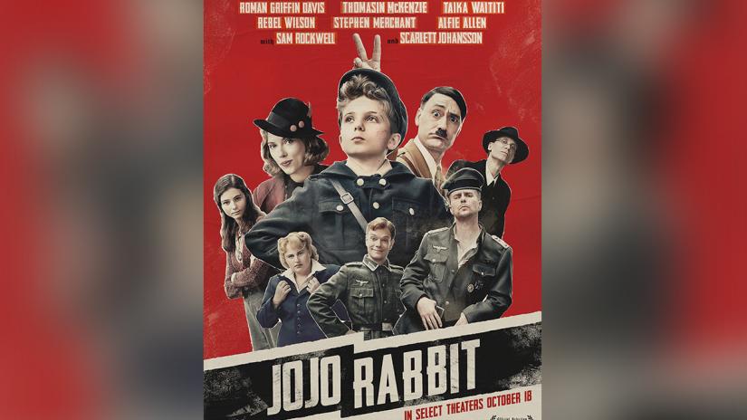 The poster of the movie `Jojo Rabbit`