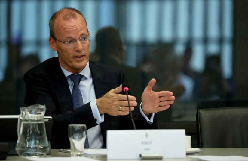 FILE PHOTO: ECB board member Klaas Knot appears at a Dutch parliamentary hearing in The Hague, Netherlands September 23, 2019 REUTERS