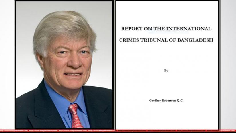 In 2015, British lawyer Geoffrey Robertson, published a report titled ‘Report on the international crimes of Bangladesh’ which stated that Jamaat-e-Islami leaders opposed Liberation War in 1971 and collaborated with the Pakistan Army.