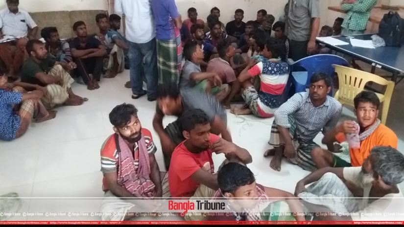 In Rajbari, a mobile court led by, Md Mohiuddin, executive magistrate of Rajbari district administration sentenced 51 fishermen to 12 days in jail each.